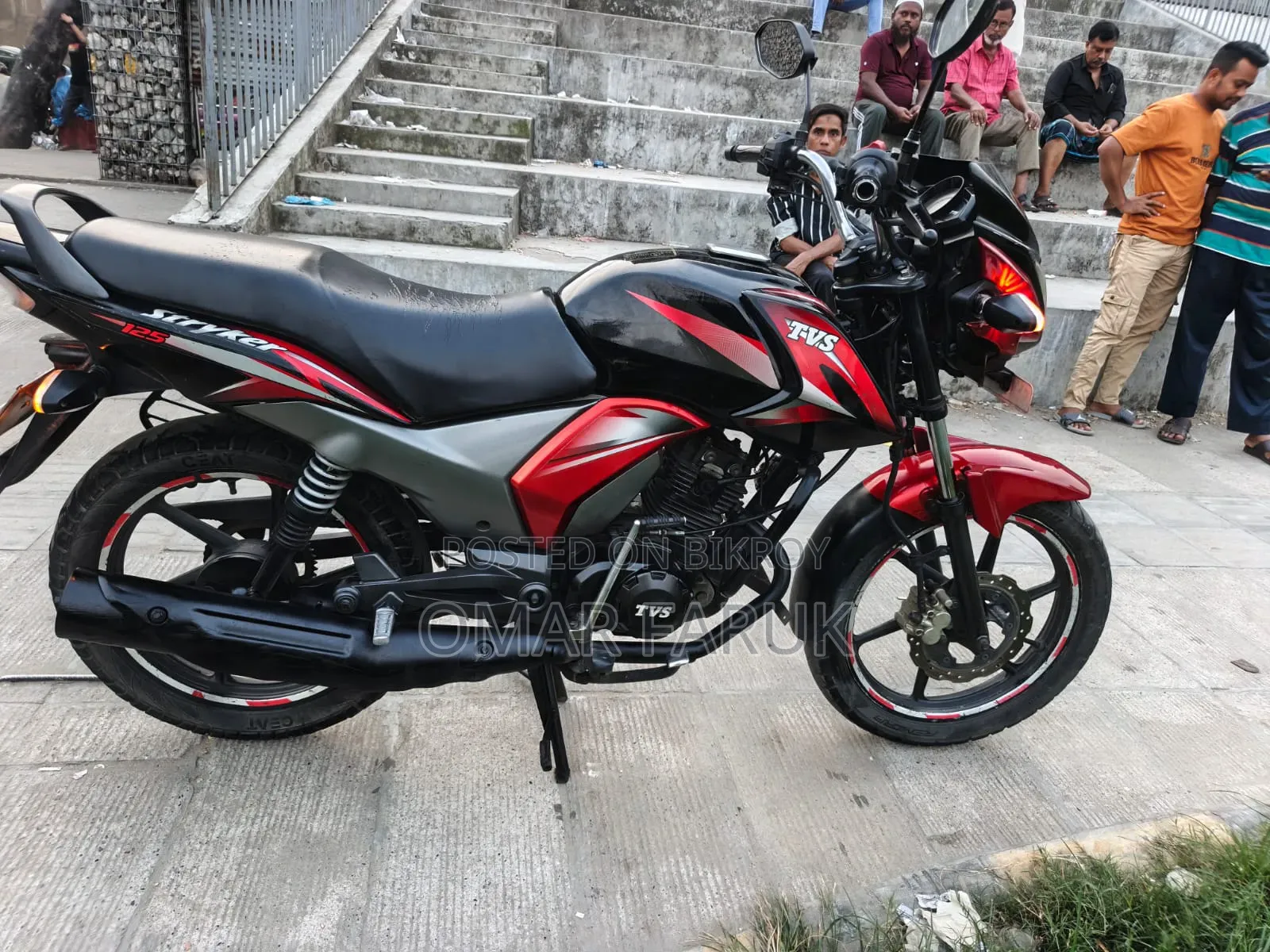 TVS Stryker 125 2018 Red