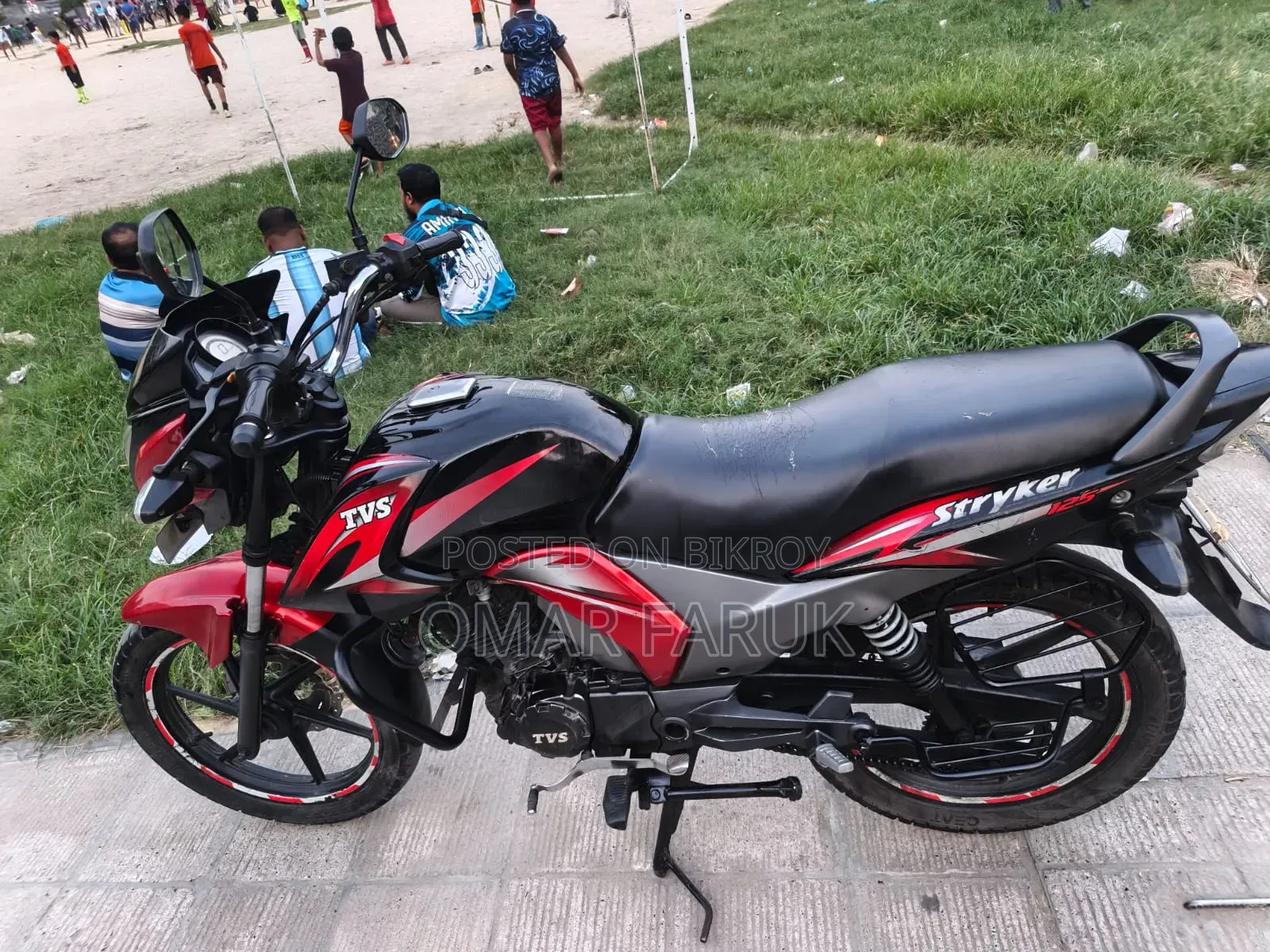 TVS Stryker 125 2018 Red