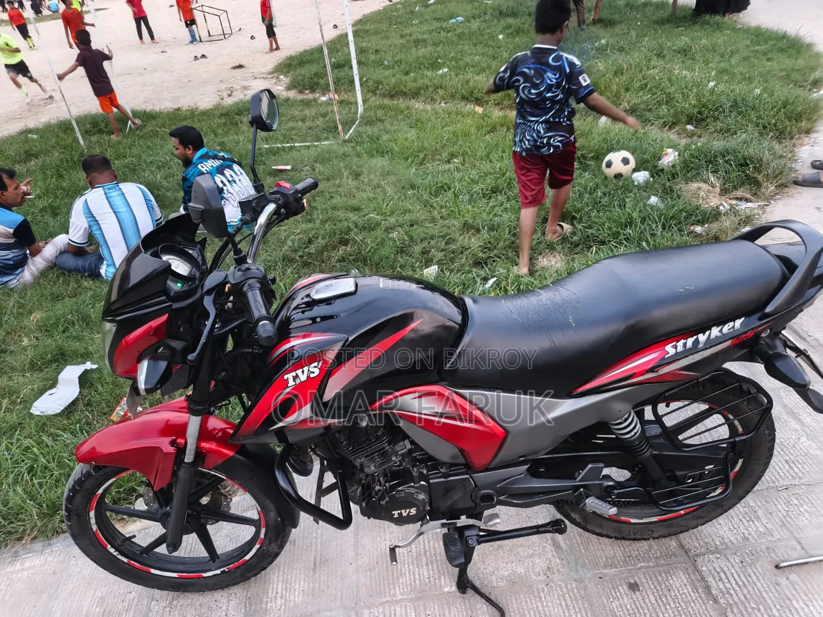 TVS Stryker 125 2018 Red