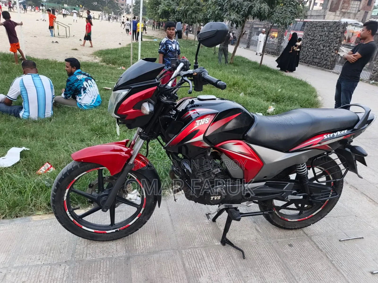 TVS Stryker 125 2018 Red