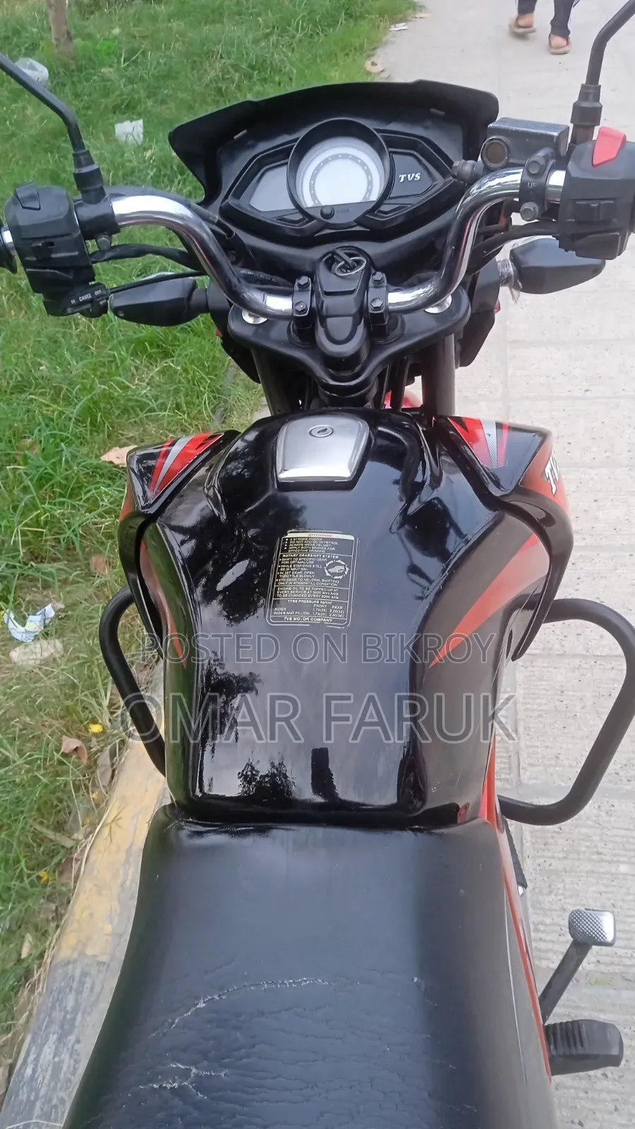 TVS Stryker 125 2018 Red