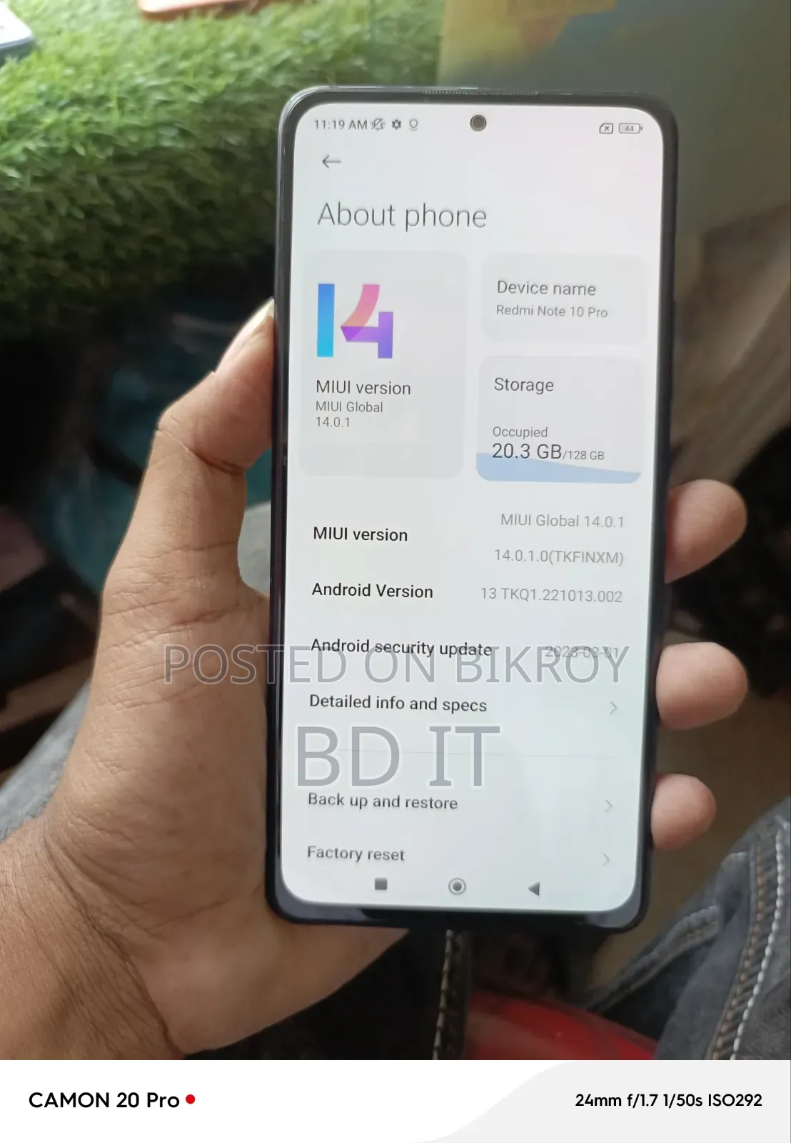 Xiaomi Redmi Note 10 Pro 128 GB