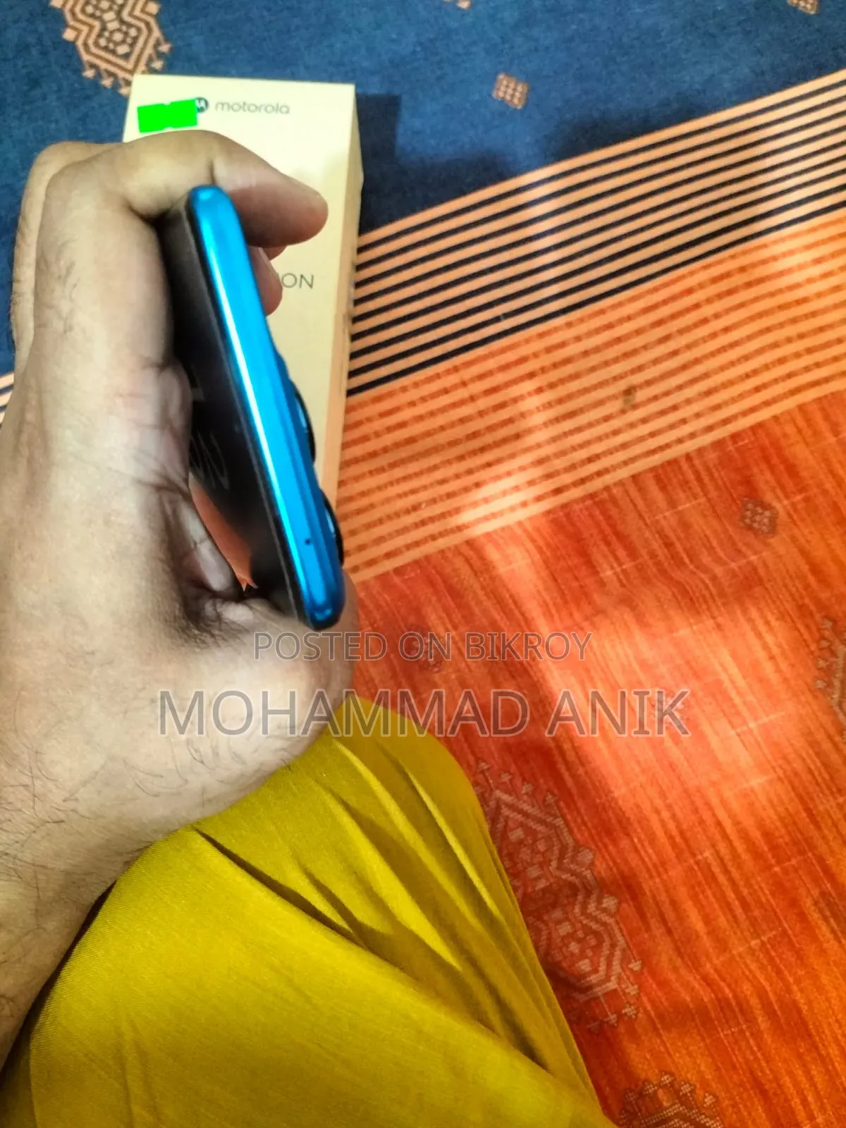 মোটোরোলা এজ ৬০ ফিউশন ২৫৬ জিবি ব্লু