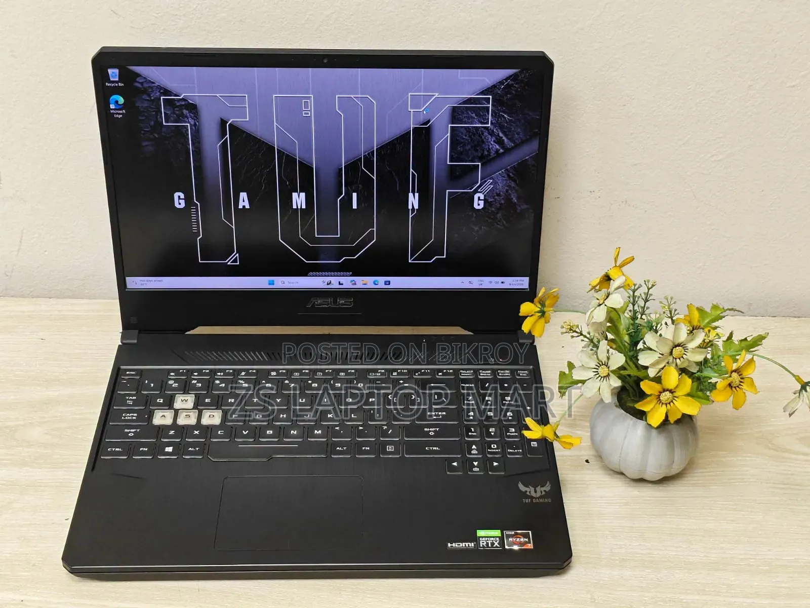Laptop ASUS Tuf Gaming F15 16gb Amd Ryzen 7 SSD 512gb