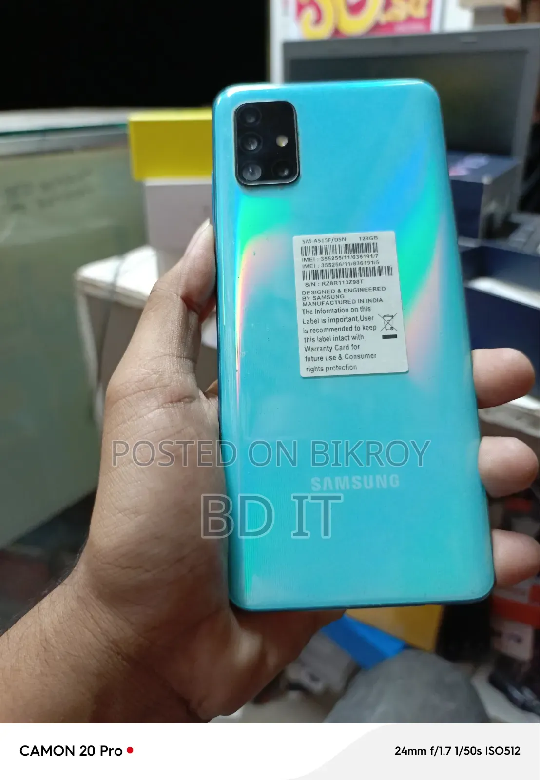 Samsung Galaxy A51 128 GB