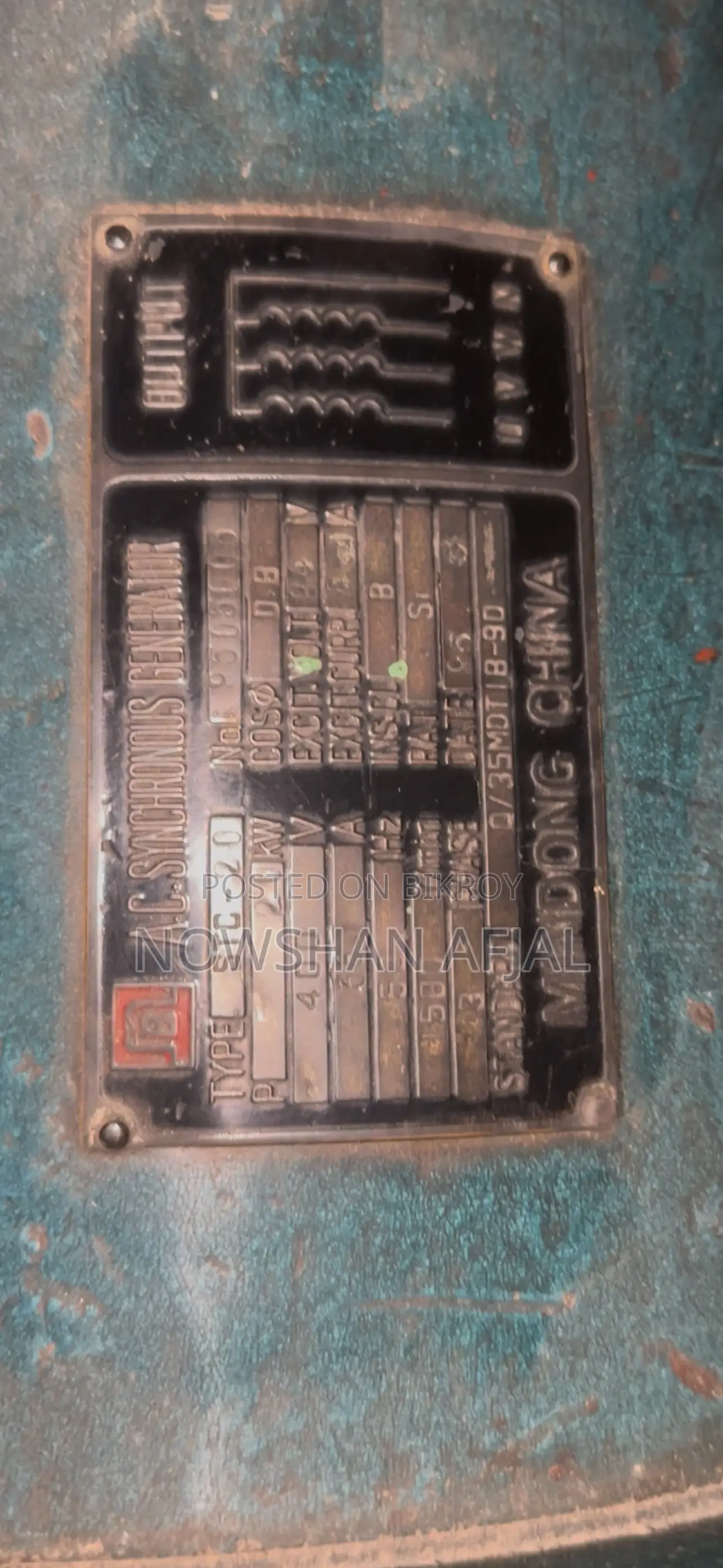 Genarator 31 Kilo Dizel