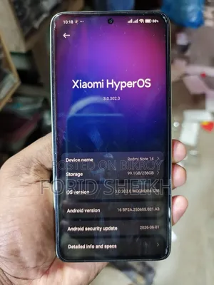 Xiaomi Redmi Note 14 4G 256 GB