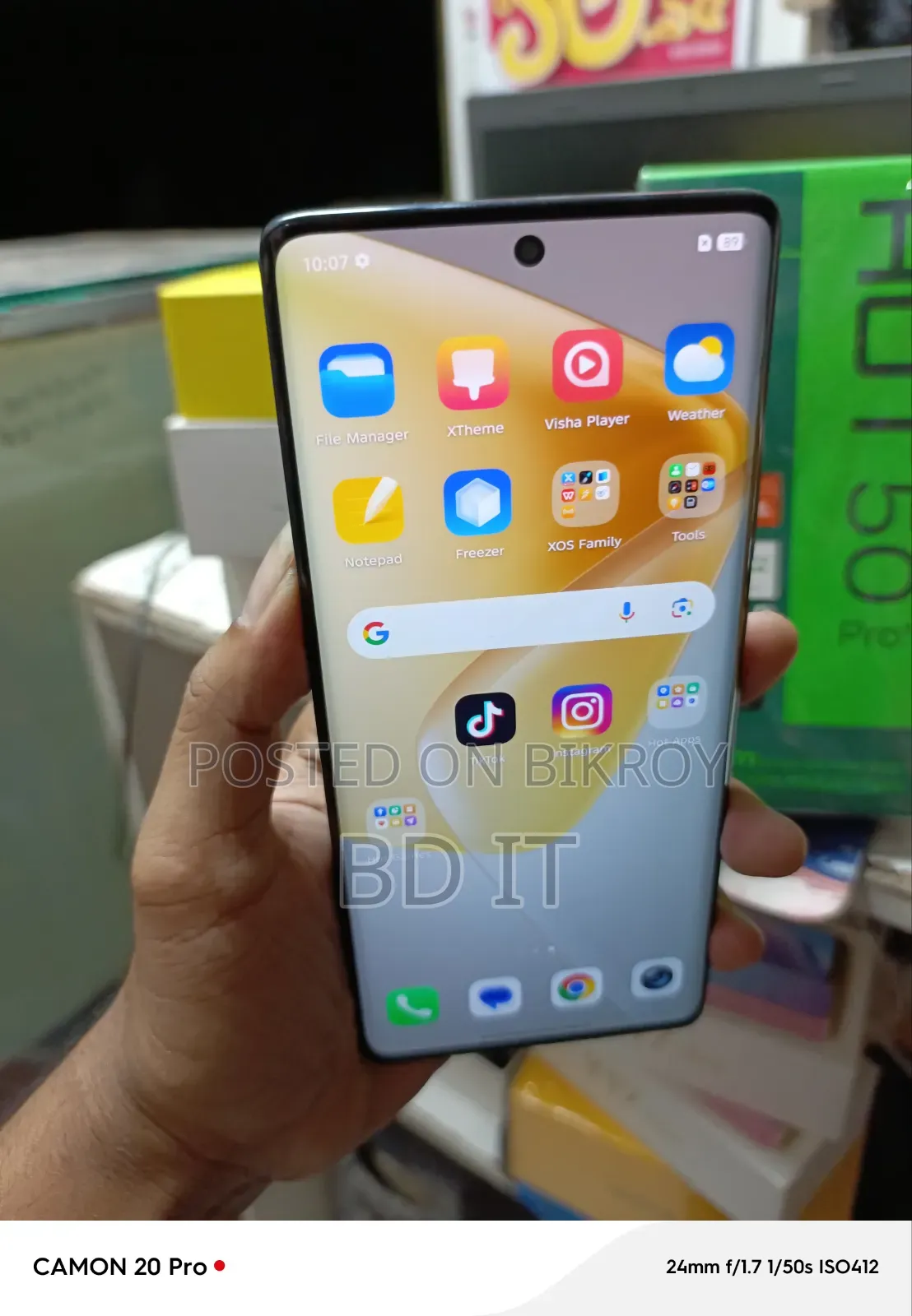 Infinix Hot 50 Pro+ 4G 256 GB