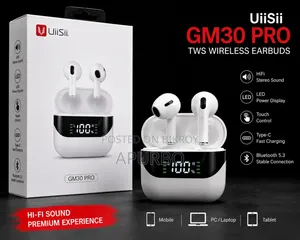 UiiSii GM30M Gaming Earphone | Clear Sound | Mic | Brand New