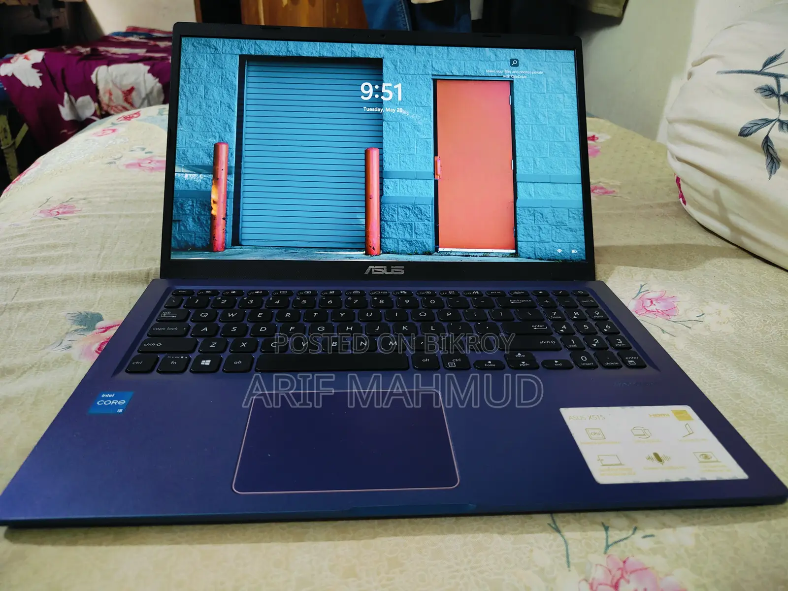 Laptop ASUS VivoBook X540SA 8GB RAM Intel Core I5 Processor 512GB SSD