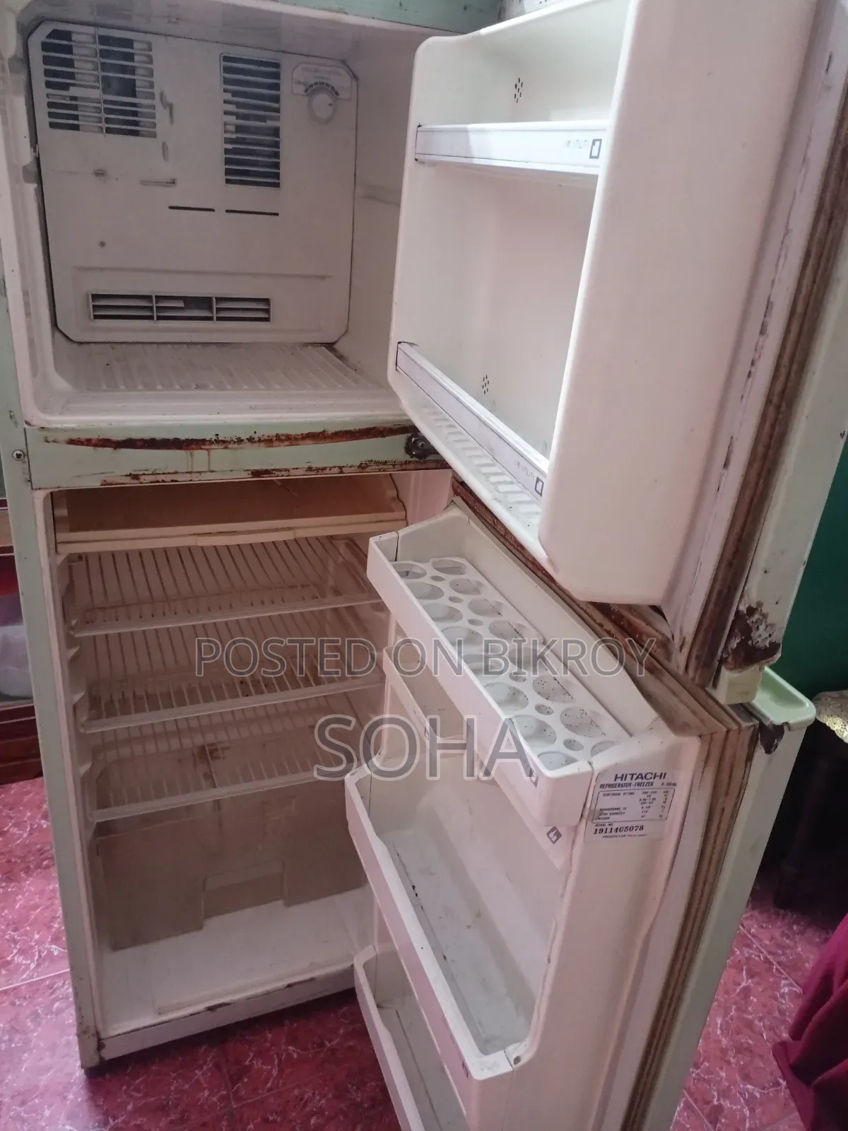 Used Old Refrigerator