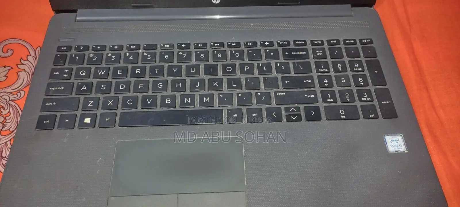 Laptop HP 250 G7 4GB Intel Core I3 SSD 1.5T