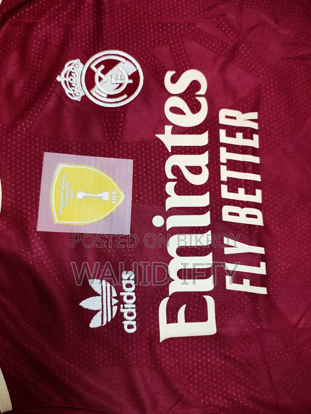 Real Madrid 3rd Kit Premium Edition Jersey, XXL Size