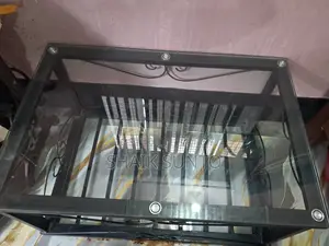Metal Glass Tea Table