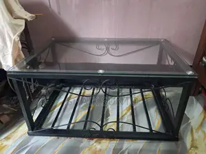 Metal Glass Tea Table