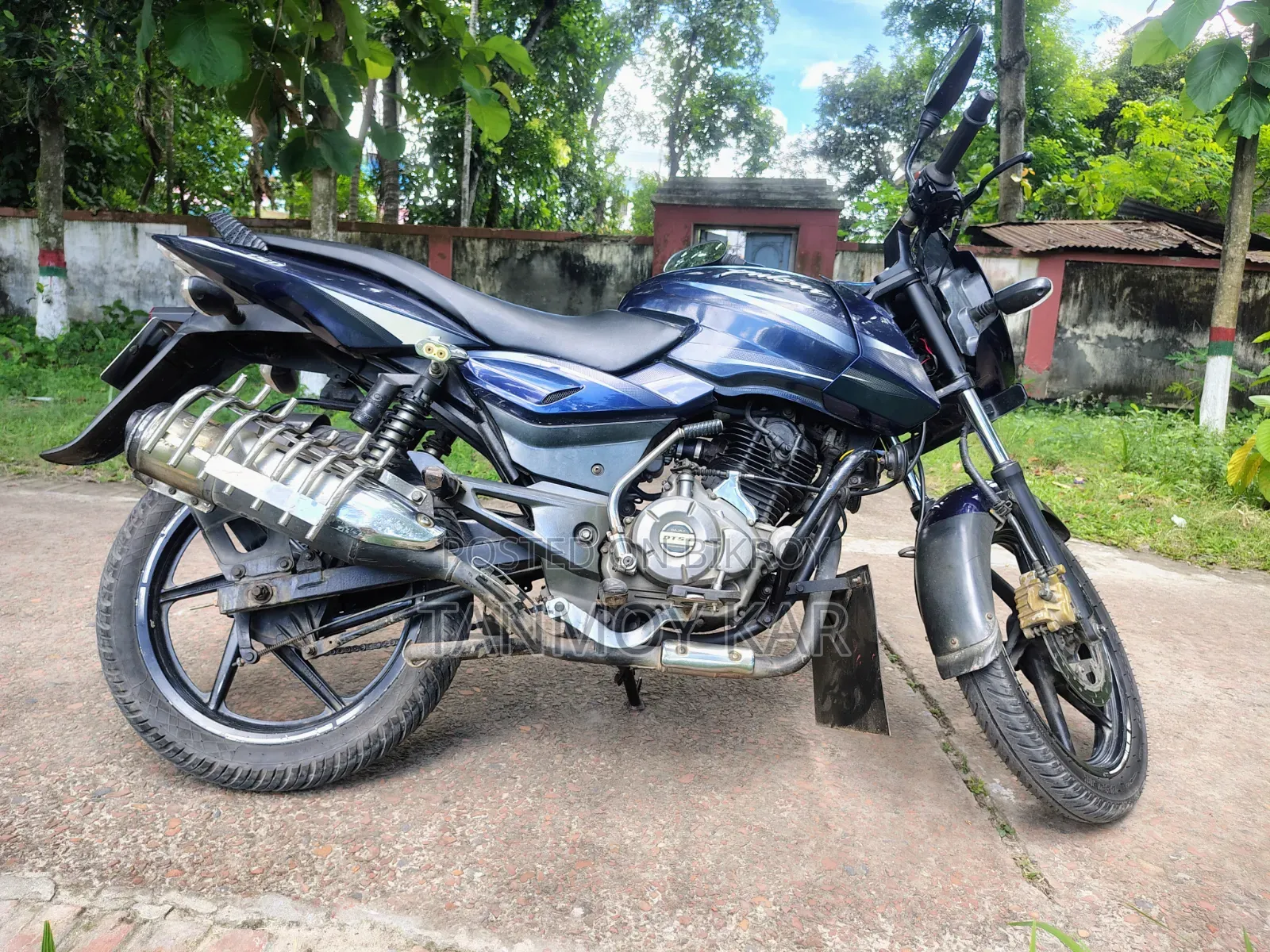 বাজাজ পালসার ১৫০ ২০১৮ ব্লু