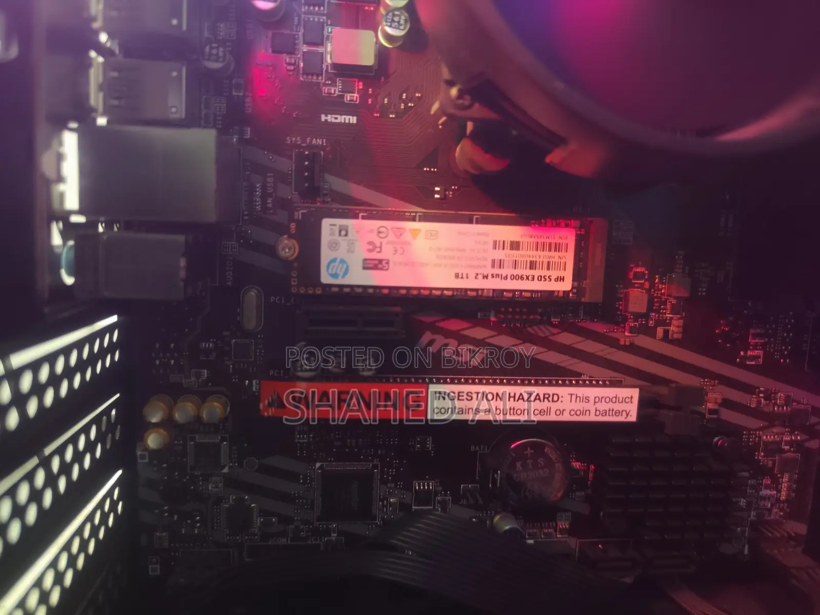 New Desktop Computer MSI Model 8GB AMD Ryzen 5 SSD 1TB