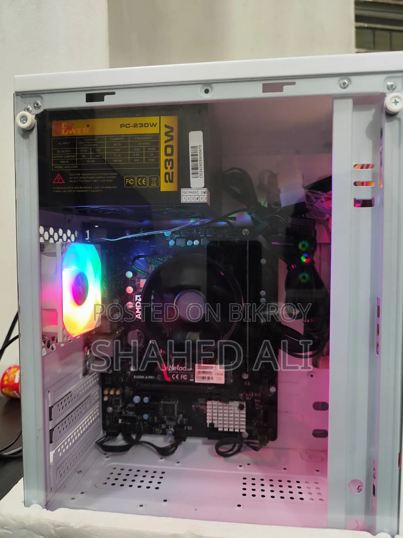 New Desktop Computer MSI Model 8GB AMD Ryzen 5 SSD 1TB