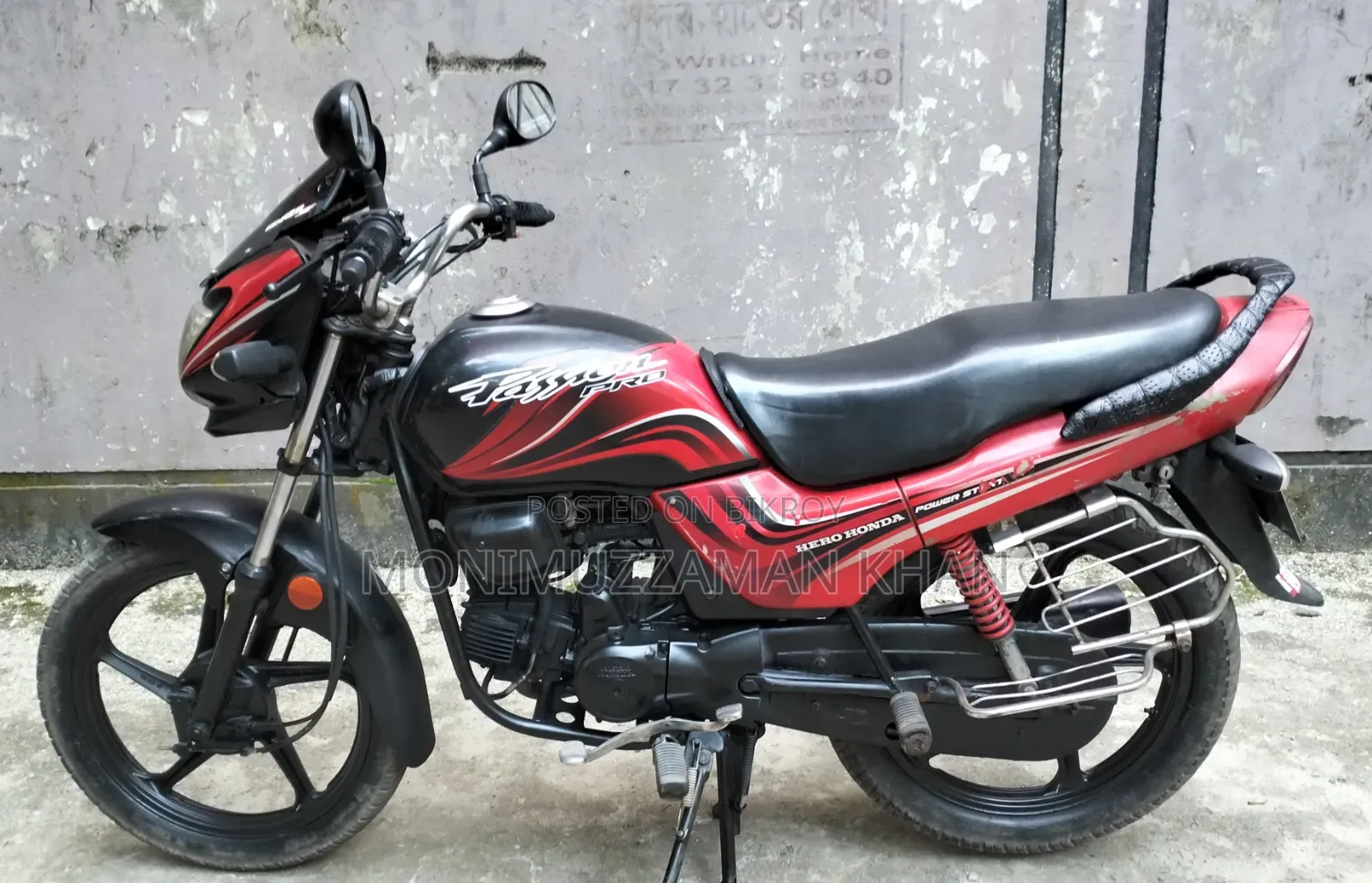 হিরো ফ্যাশন প্রো ২০১০ ব্ল্যাক