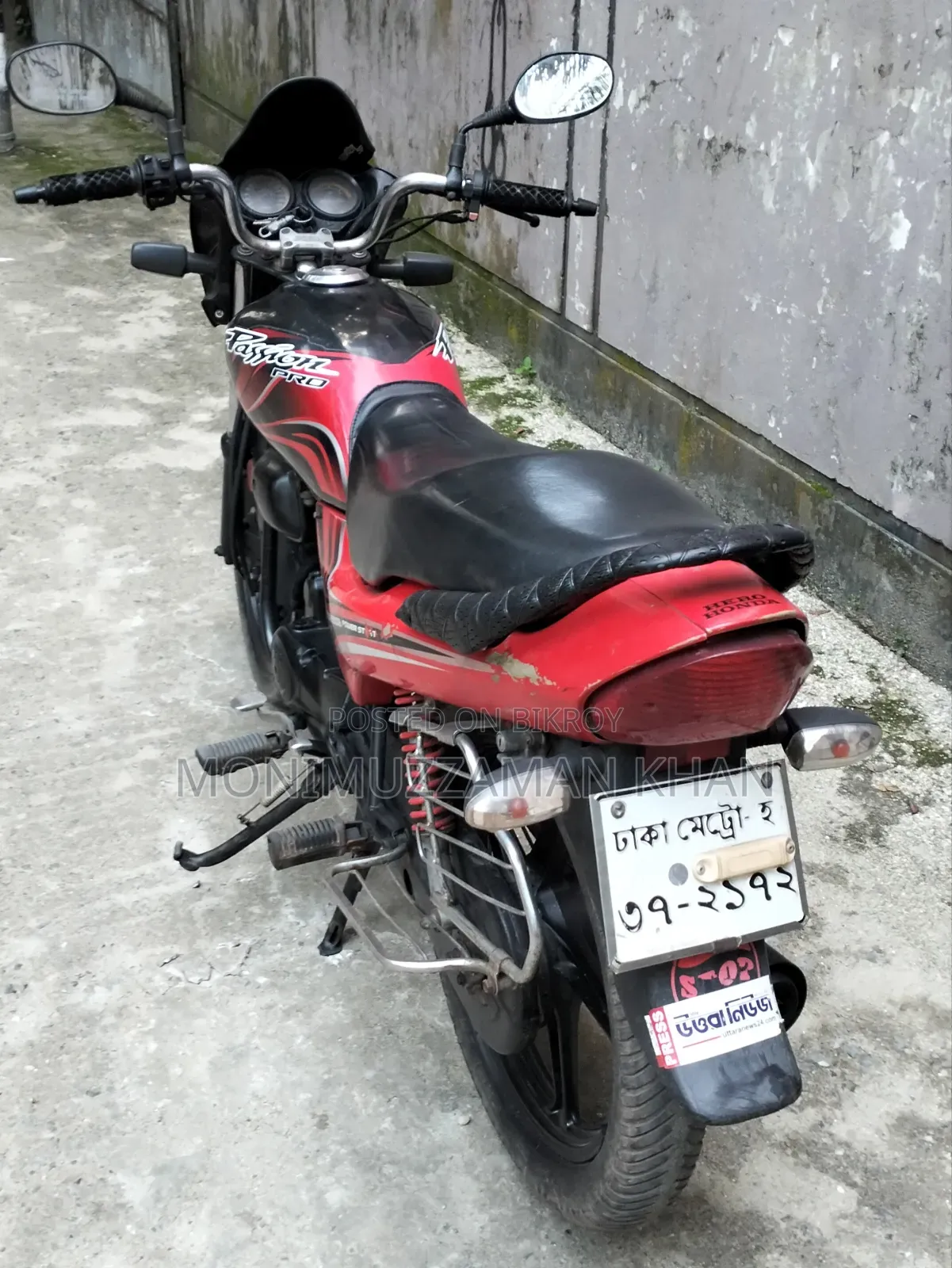 হিরো ফ্যাশন প্রো ২০১০ ব্ল্যাক