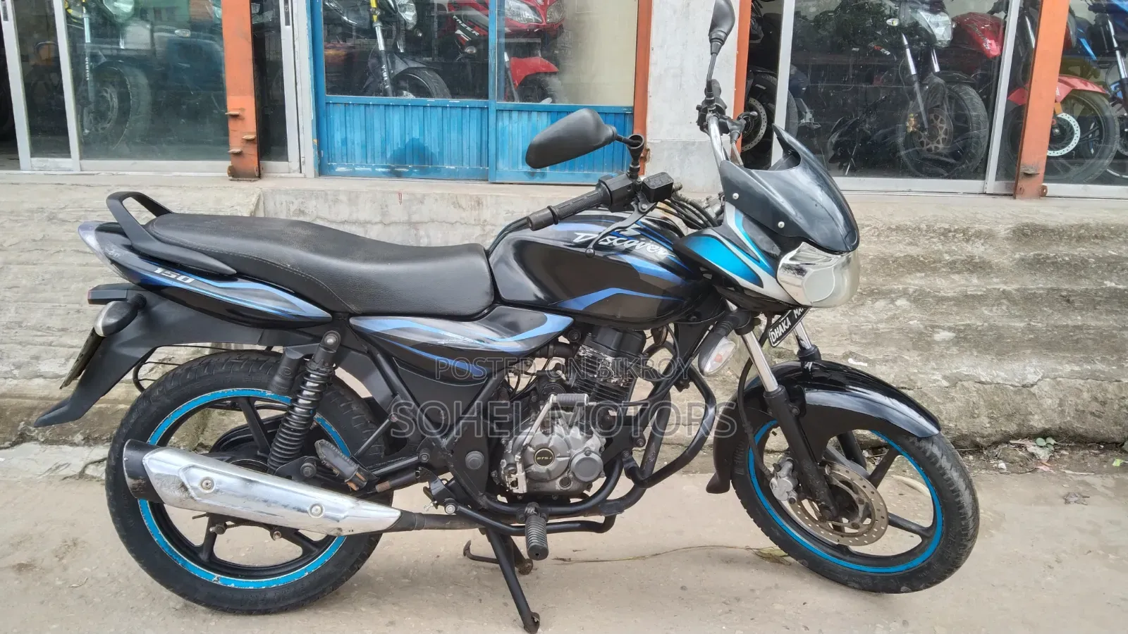 বাজাজ ডিসকভার ১৫০ ২০১২ ব্লু