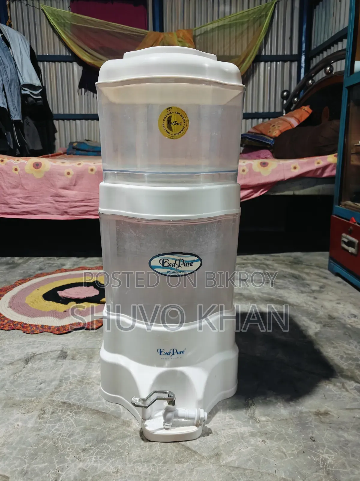 Eva Pure 28 Liter, barely 2/3 months used. It is practically brand new.