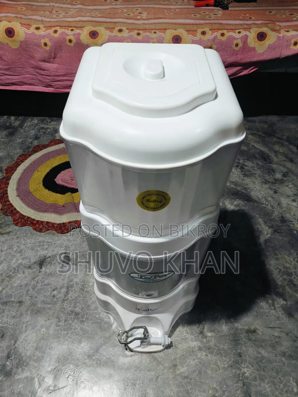 Eva Pure 28 Liter, barely 2/3 months used. It is practically brand new.
