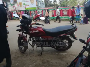 বাজাজ প্লাটিনা ১১০ ২০১৫ লাল
