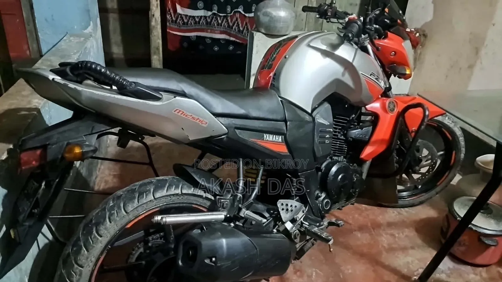 Yamaha FZ 2017 Gray