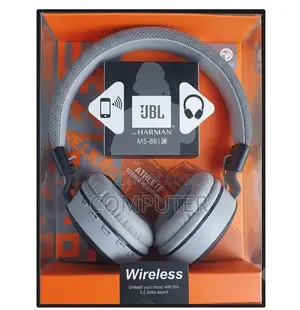 JBL MS-881A Wireless Bluetooth Headphone With Enhanced Bass & Noise Cancelling