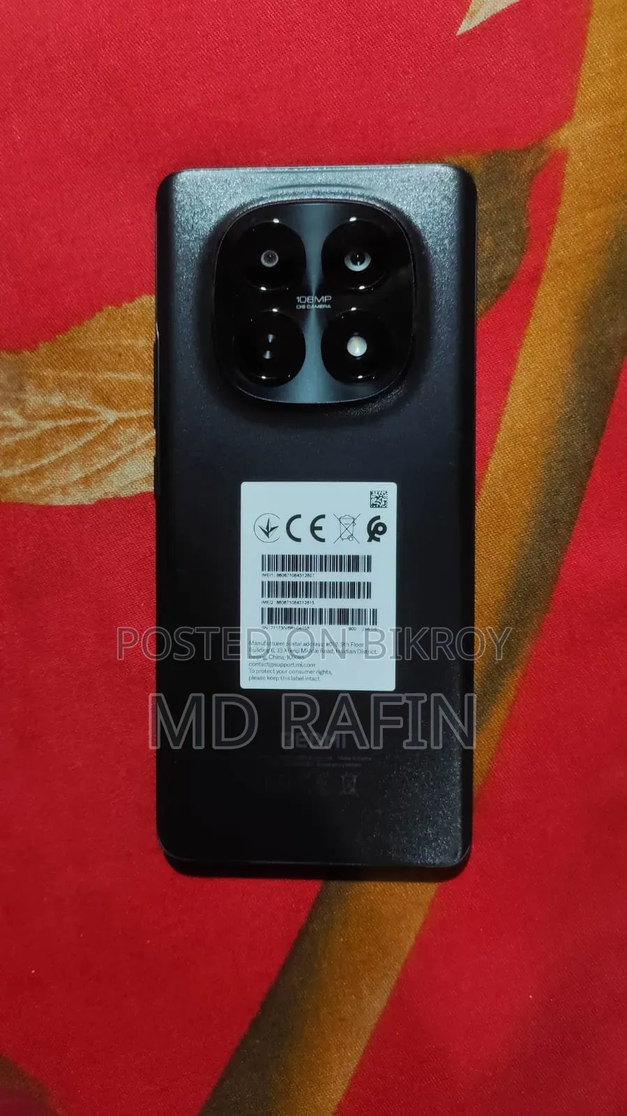 Xiaomi Redmi Note 15 256 GB Black