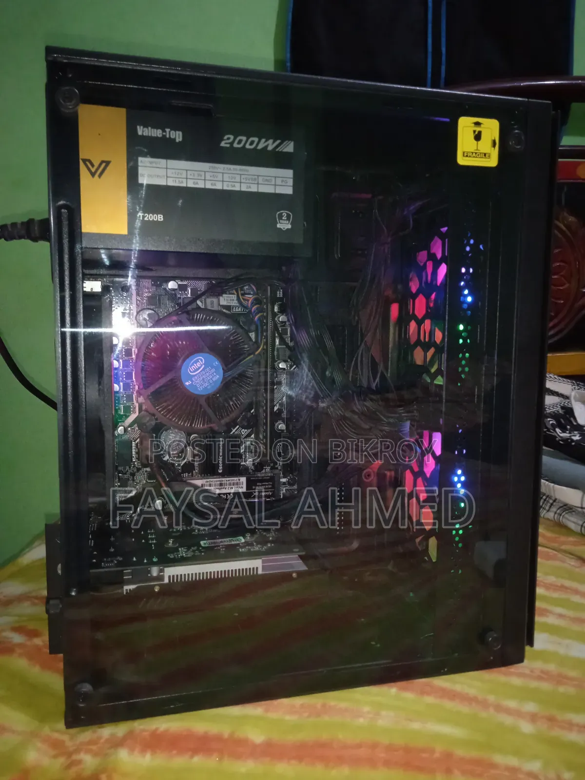 Desktop Computer 8GB Intel Core I5 SSD 256GB