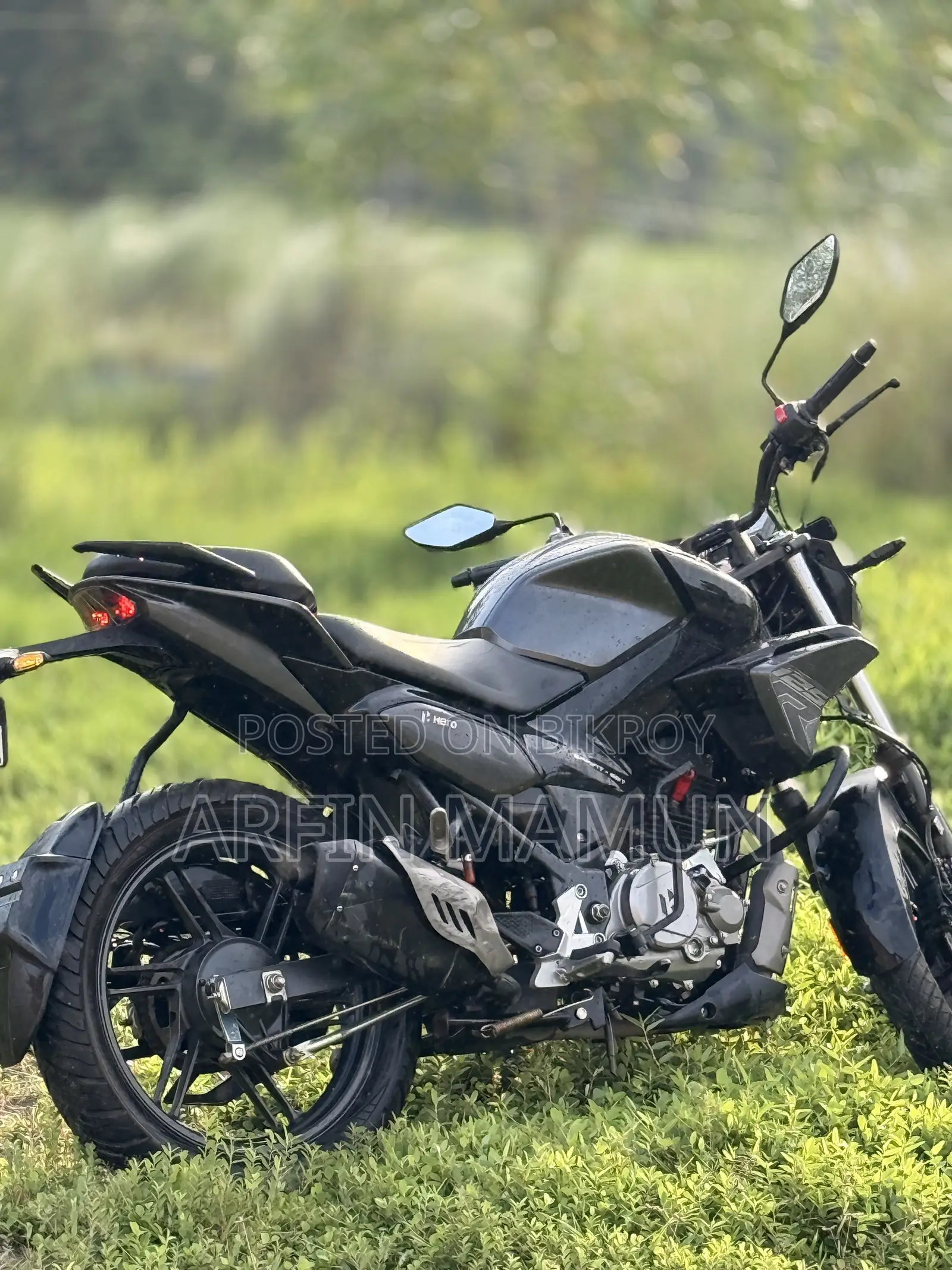 Hero Xtreme 125R 2025 Black