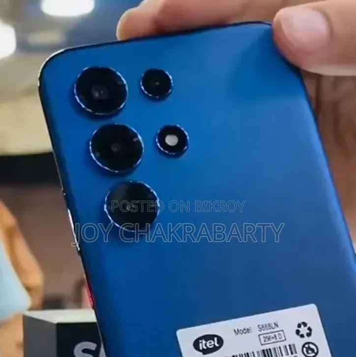 আইটেল এস ২৬ আল্ট্রা ২৫৬ জিবি নীল