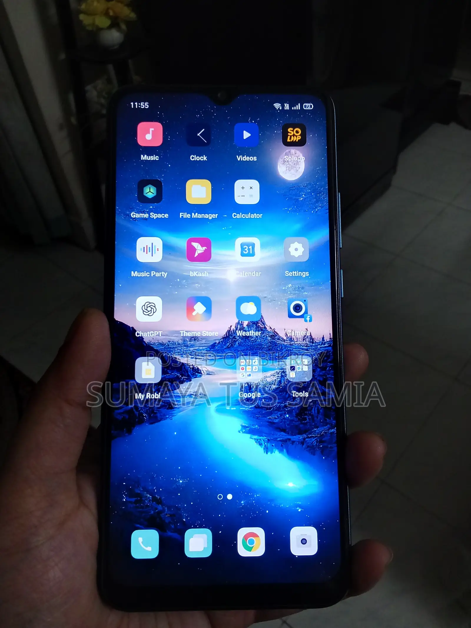 Oppo A15s 256 GB Blue
