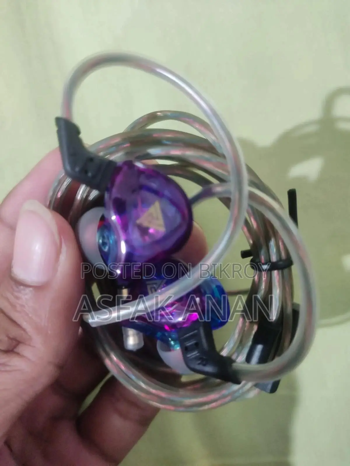 QKZ তারযুক্ত ইয়ারফোন একদম নতুন আমদানীকৃত পণ্য