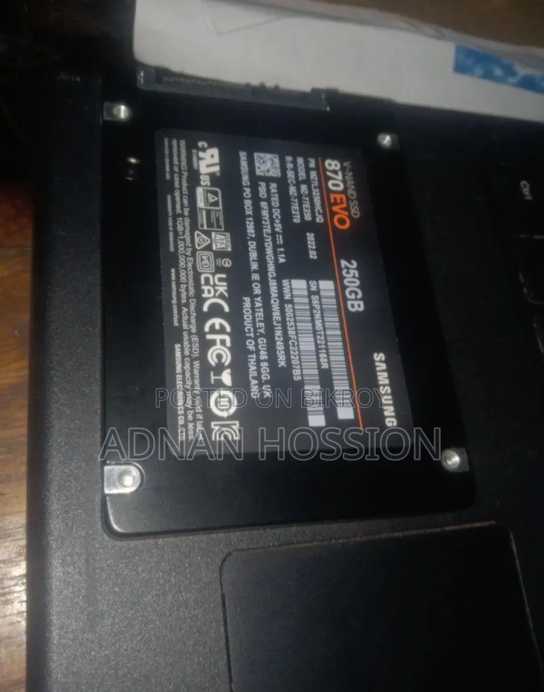 Samsung SSD 250GB