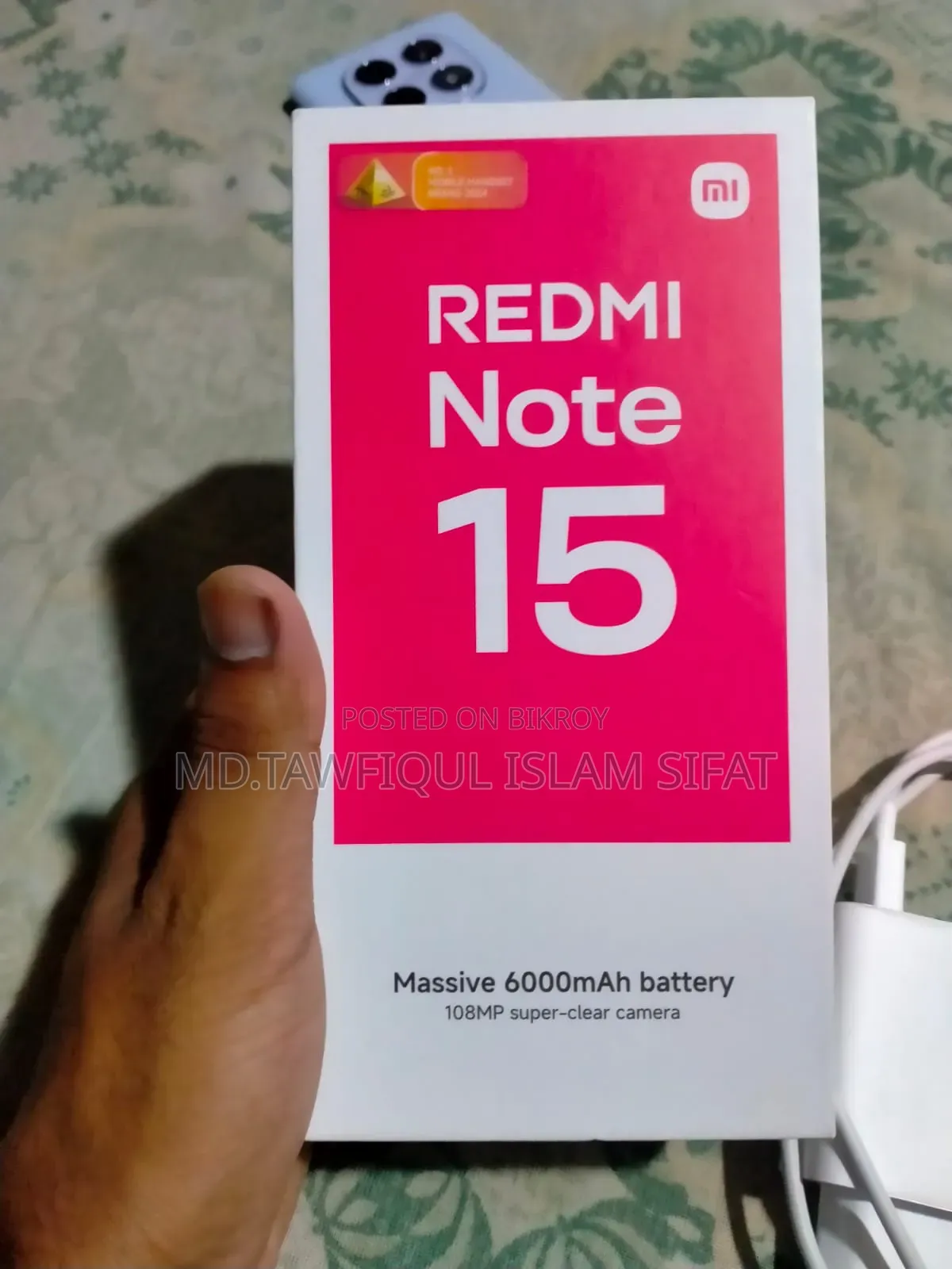 New Xiaomi Redmi Note 15 256 GB Blue