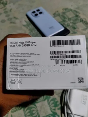New Xiaomi Redmi Note 15 256 GB Blue