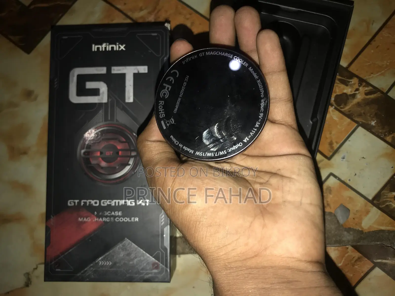 Infinix GT 30 Coller
