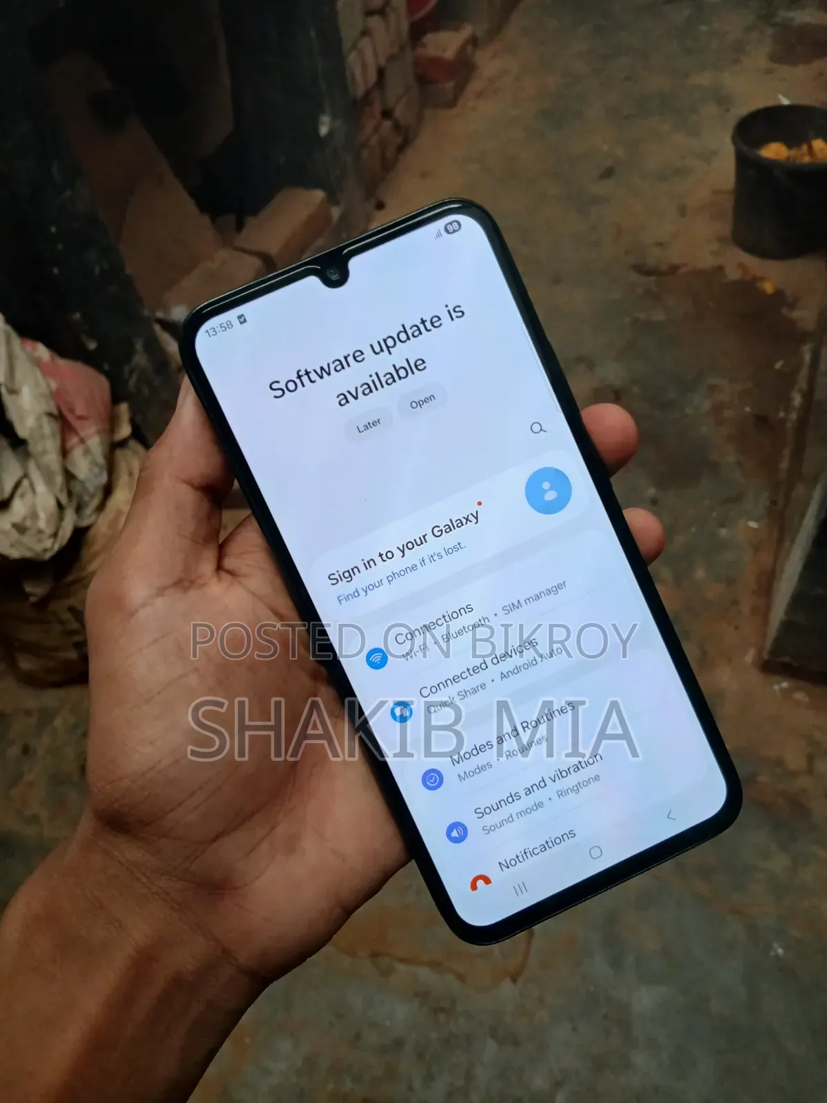 স্যামসাং গ্যালাক্সি এ২৩ ১২৮ জিবি