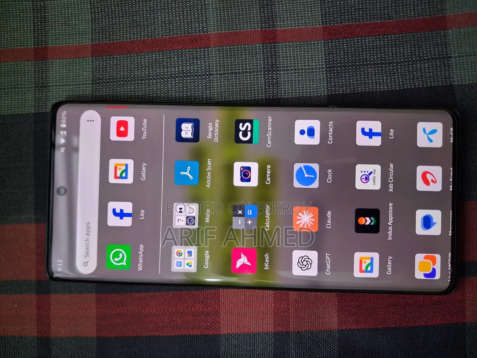 New Motorola G96 256 GB Green