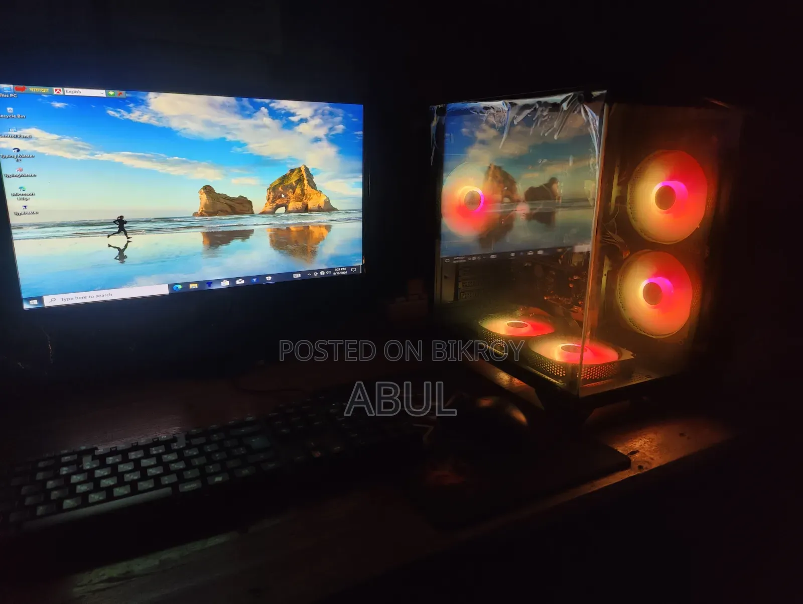 Desktop Computer Gigabyte GB-BLCE-4105 8GB Intel Core I3 SSD 256GB