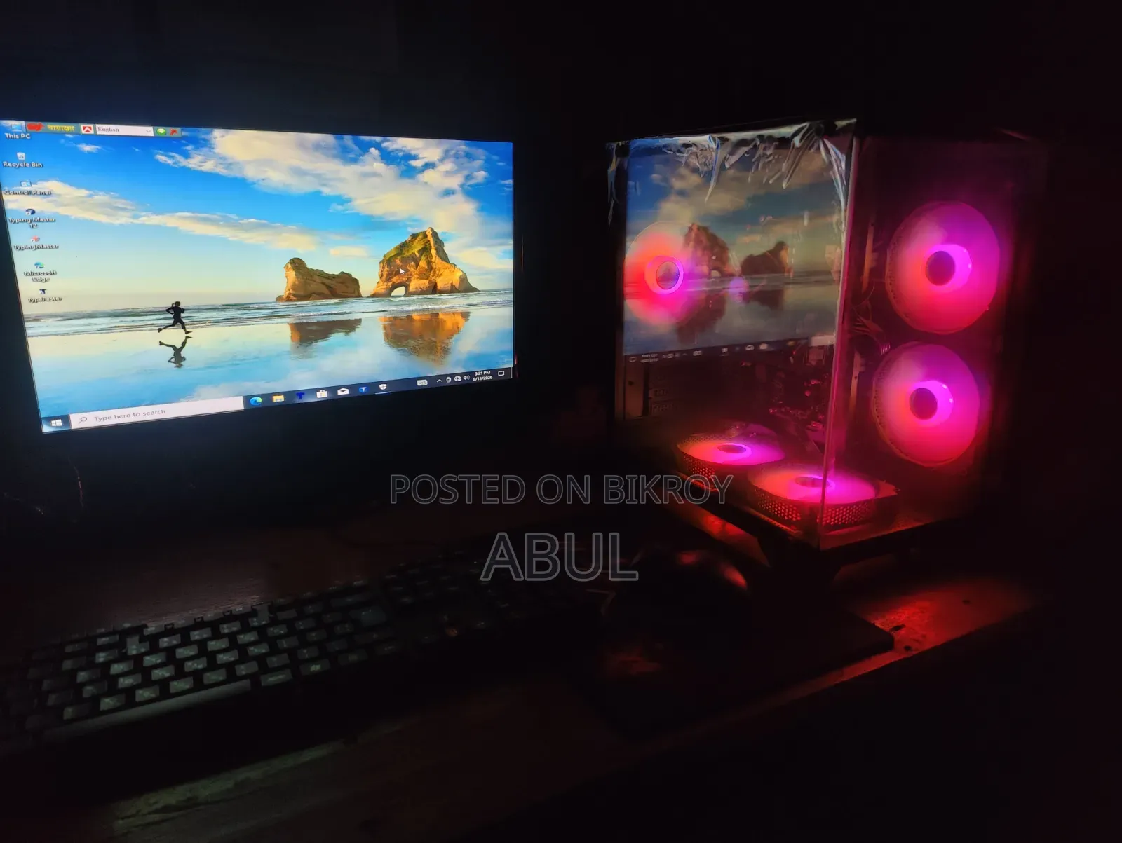 Desktop Computer Gigabyte GB-BLCE-4105 8GB Intel Core I3 SSD 256GB