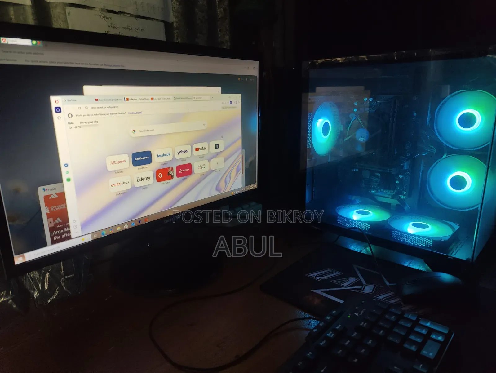 Desktop Computer Gigabyte GB-BLCE-4105 8GB Intel Core I3 SSD 256GB