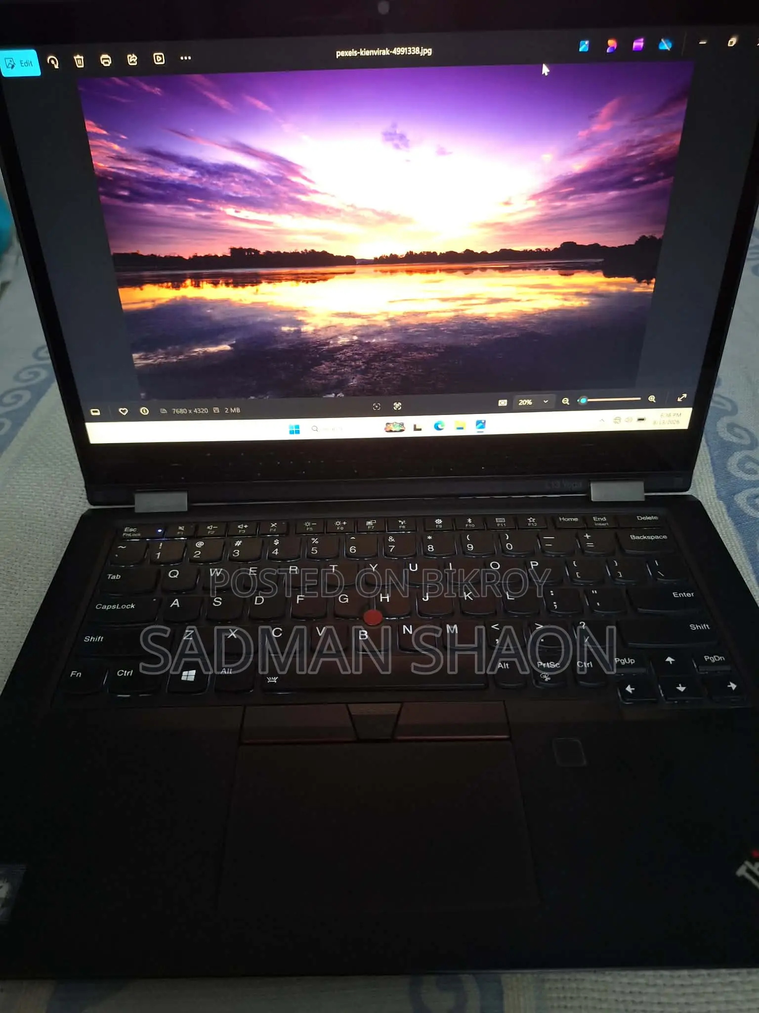 Laptop Lenovo ThinkPad L13 Yoga 16GB Intel Core i5 SSD 256GB