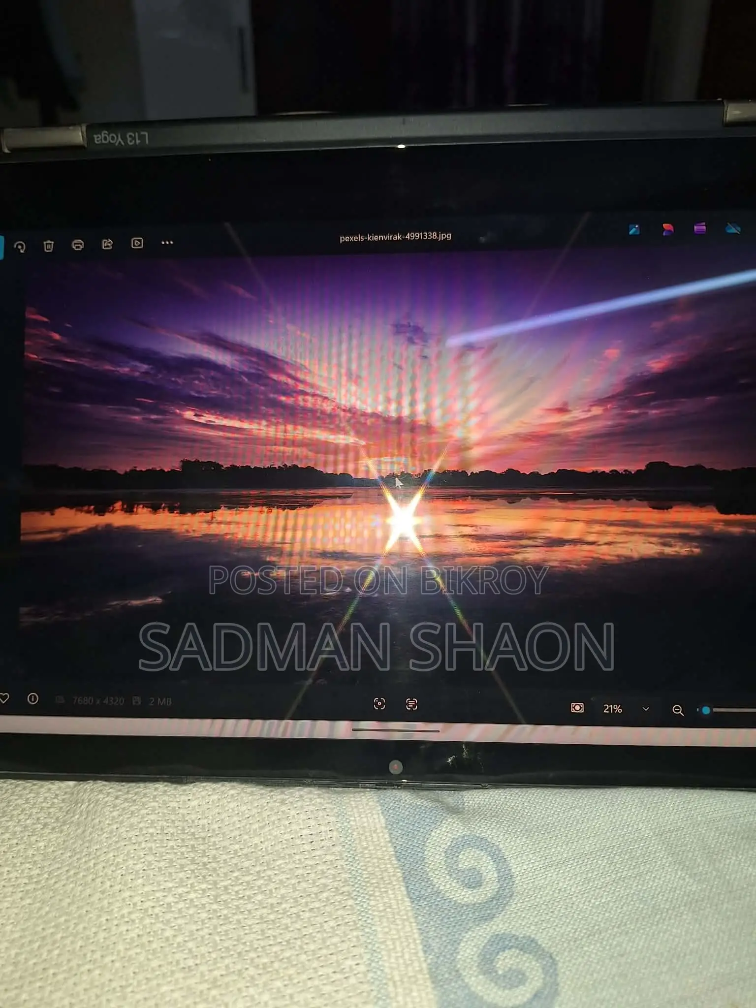 Laptop Lenovo ThinkPad L13 Yoga 16GB Intel Core i5 SSD 256GB