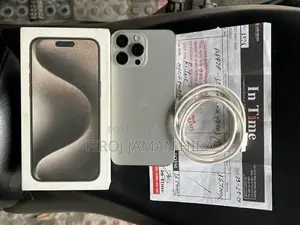 অ্যাপল আইফোন ১৫ প্রো ম্যাক্স ২৫৬ জিবি সিলভার