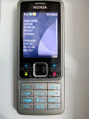 Nokia 6300 Silver