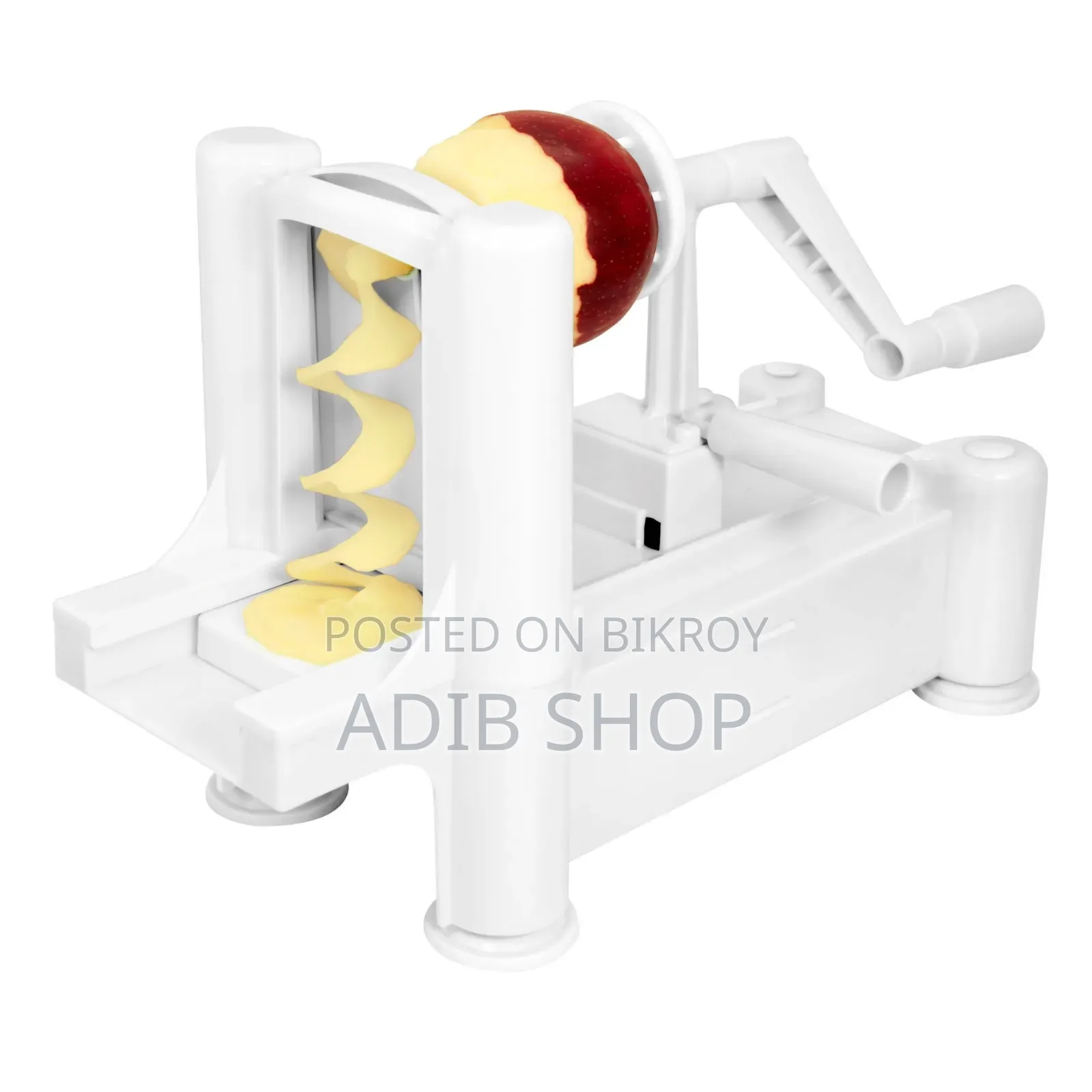 Big Boss Slice-a-Roo White 3 Blade Spiral Vegetable Cutter